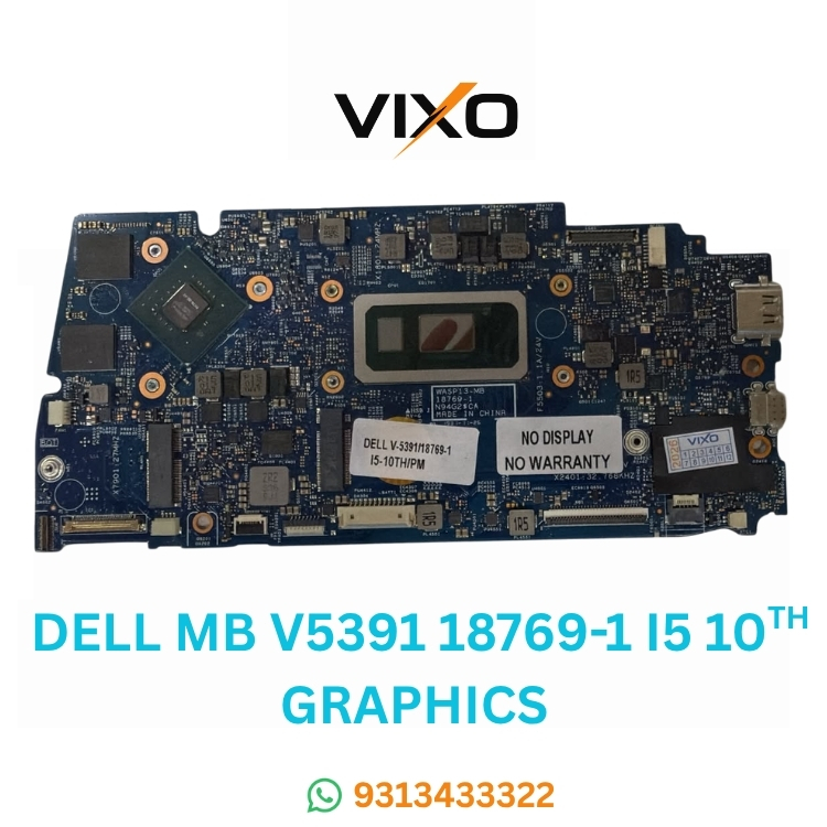 Untitled (750 x 750 px) - 2026-09-19T131811.728 VIXO DELL INSPIRON V5391 18769-1 I5 10TH GRAPHICS LAPTOP MOTHERBOARD - Image 1